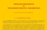 Maquinaria y Transporte Minero