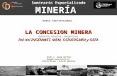 CDA - La Concesion Mineral Definicion Derecho - Miguel Ángel Aguado