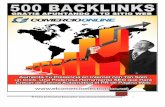 500 Backlinks Herramienta SEO