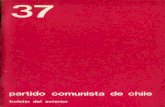 Boletín del Exterior Partido Comunista de Chile Nº37