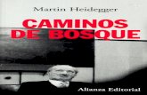 Heidegger - Caminos Del Bosque