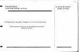 Codigo Eléctrico Nacional (Resumen)