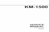 Servicio KM-1500 Ingles