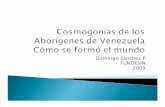 Cosmogonias Aborigenes Venezuela