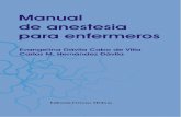 Manual Anestesia Enfermeros Lahabana