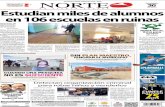 Periódico Norte de Ciudad Juárez edición impresa del 30 marzo del 2014