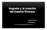 Unidad 8 Octavio y El Imperio Romano - Juan Carlos Montoya
