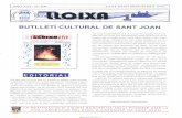 LLOIXA. Número 100, primavera, 2003. Butlletí Informatiu de Sant Joan. Boletín informativo de Sant Joan.  Autor: Asociación Cultural Lloixa
