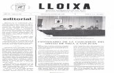 LLOIXA. Número 48, junio/juny 1985. Butlletí informatiu de Sant Joan. Boletín informativo de Sant Joan. Autor: Asociación Cultural Lloixa