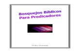 Bosquejos bíblicos para predicadores