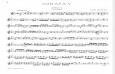 Zelenka Sonata 5 Oboe Fagot