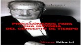 Heidegger Martin - Prolegomenos Para Una Historia Del Concepto Del Tiempo