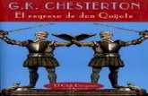Chesterton, G. K. - El Regreso de Don Quijote