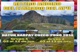 Retiro andino del llamado del apu - Cuzco 2014