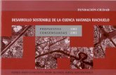 Desarrollo Sostenible de La Cuenca Matanza Riachuelo Propuestas Consensuadas 2002-2003