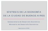 Síntesis de la Economía de la Ciudad de Buenos Aires - Septiembre 2008