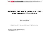 Modelo de Contratos Internacionales