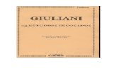 158586646 23 Estudios Escogidos Para Guitarra Mauro Giuliani