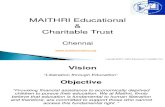 Maithri Trust Presentation