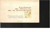Lecturas de Historia de la Psicología (1-101)