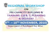 Pri Capacity Building Bihar