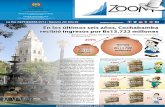 ZOOM Económico 20: En los últimos seis años, Cochabamba recibió ingresos por Bs13.722 millones