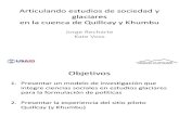 Estudios de Sociedad y Glaciares (Jorge Recharte)