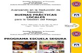 Programa Escuelas Seguras. Protección Civil municipio Sucre