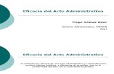 02. Clase 07-B, La Eficacia Del Acto Administrativo
