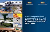 Libro: Las empresas estatales en el Nuevo Modelo  Económico de Bolivia