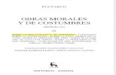 Tomo IX - OBRAS MORALES Y DE COSTUMBRES - Plutarco - SOBRE LA MALEVOLENCIA DE HERÓDOTO