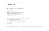 Ofelia o La Madre Muerta- Marco Antonio de La Parra