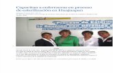 27-07-13 e-oaxaca Capacitan a enfermeras en proceso de esterilización en Huajuapan