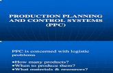 Descripcion de La Planeacion y Control de La Produccion