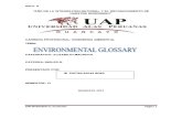 Environmental Glossary