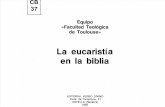 La Eucaristia en La Biblia, Equipo «Facultad Teológica»