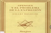 DELEUZE-Spinoza, el problema de la expresión