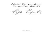 Carpentier, Alejo Ecue Yamba O