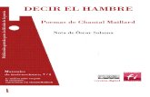 Chantal Maillard Decir El Hambre-digital