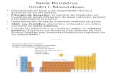 Química General e Inorgánica CLASE 1.2a Tabla Periodica