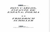 Schiller - Don Carlos Infante De España