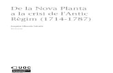 De la Nova Planta a la crisi de l'Antic Règim (1714.1787)