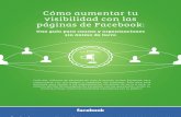 Guía Del uso de Paginas en Facebook Para ONG.