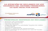 ASPEC 2012 Atenci³n de los Reclamos Financieros Crisologo Caceres _ ASPEC
