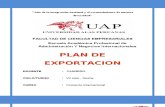 Plan de Exportacion - Empresa