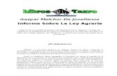 Gaspar Melchor De Jovellanos Informe Sobre La Ley Agraria