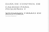 Guía de control de calidad para pequeñas y medianas firmas de auditoría- 3a. edición