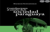 Contribuciones al Estudio de la SOCIEDAD PARAGUAYA - Mauricio Schvartzman - Paraguay - Portal Guarani