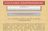 Fundamentos de La Cultura Corporativa