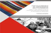 Libro Fortalecimiento de Capacidades Institucionales para la implementación de PP Orientadas a PPII  INDI PNUD FAPI CPI